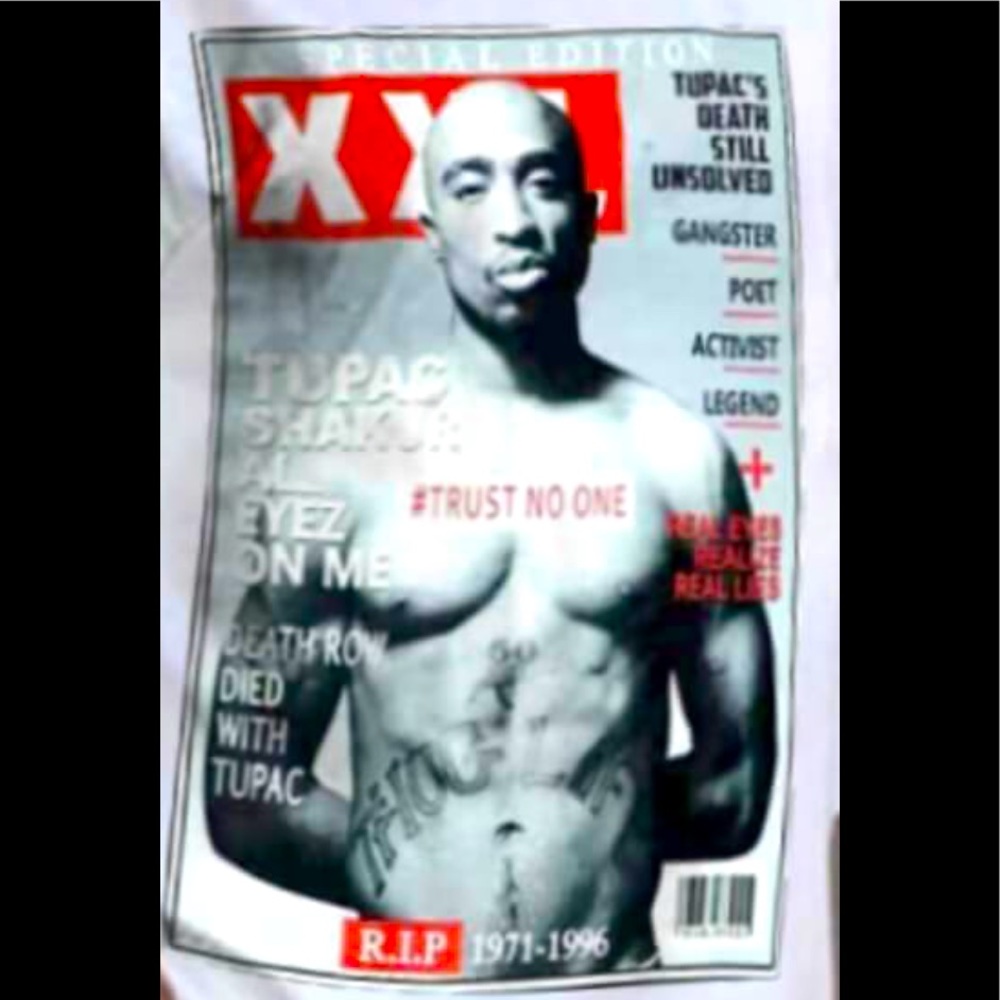 XXL Magazine 2PAC THUG LIFE Long Sleeve Mini Dress - Picture 2 of 4